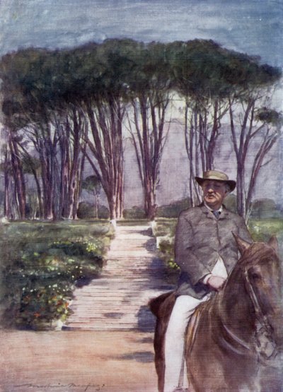 Cecil J Rhodes a Groote Schuur da Mortimer Ludington Menpes